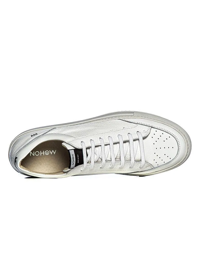 009 SNEAKERS IN WHITE LEATHER