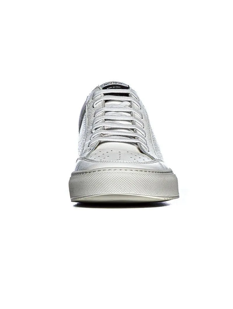 009 SNEAKERS IN WHITE LEATHER