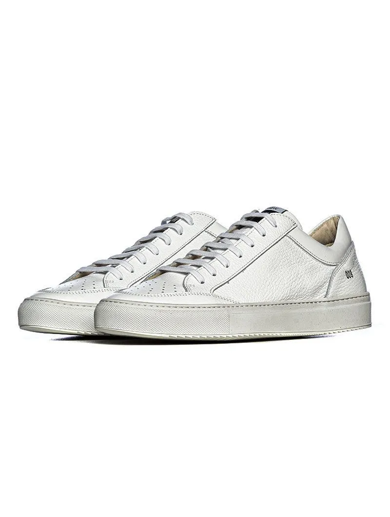 009 SNEAKERS IN WHITE LEATHER
