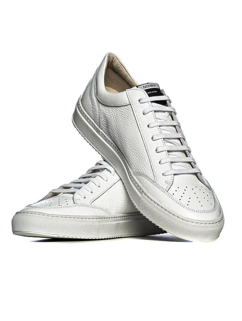 009 SNEAKERS IN WHITE LEATHER