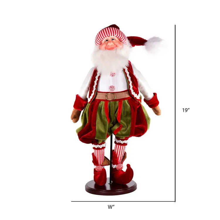 19" Candy Wonderland Elf Doll with Stand