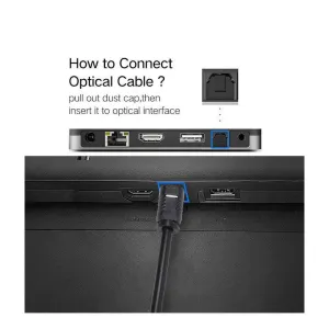 5m Toslink Digital Optical Audio Cable SE-CL03