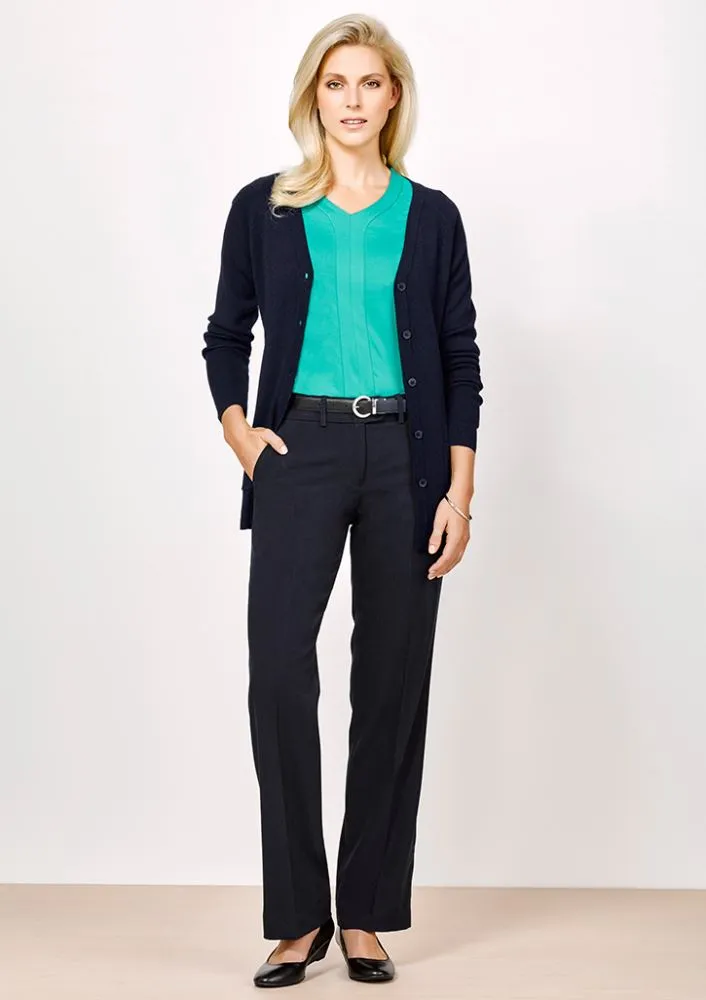 Advatex Ladies Adjustable Waist Pant - Charcoal - 28 - Biz Collection