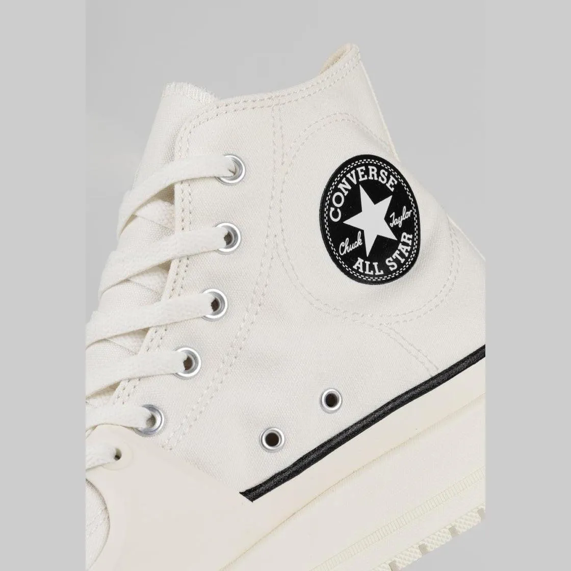 All Star Construct Hi - Vintage White/Egret