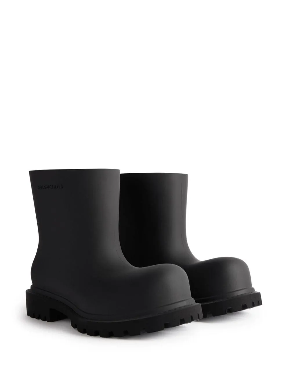 BALENCIAGA Trendy Black Boots for the Modern Man - Spring/Summer 2024 Collection