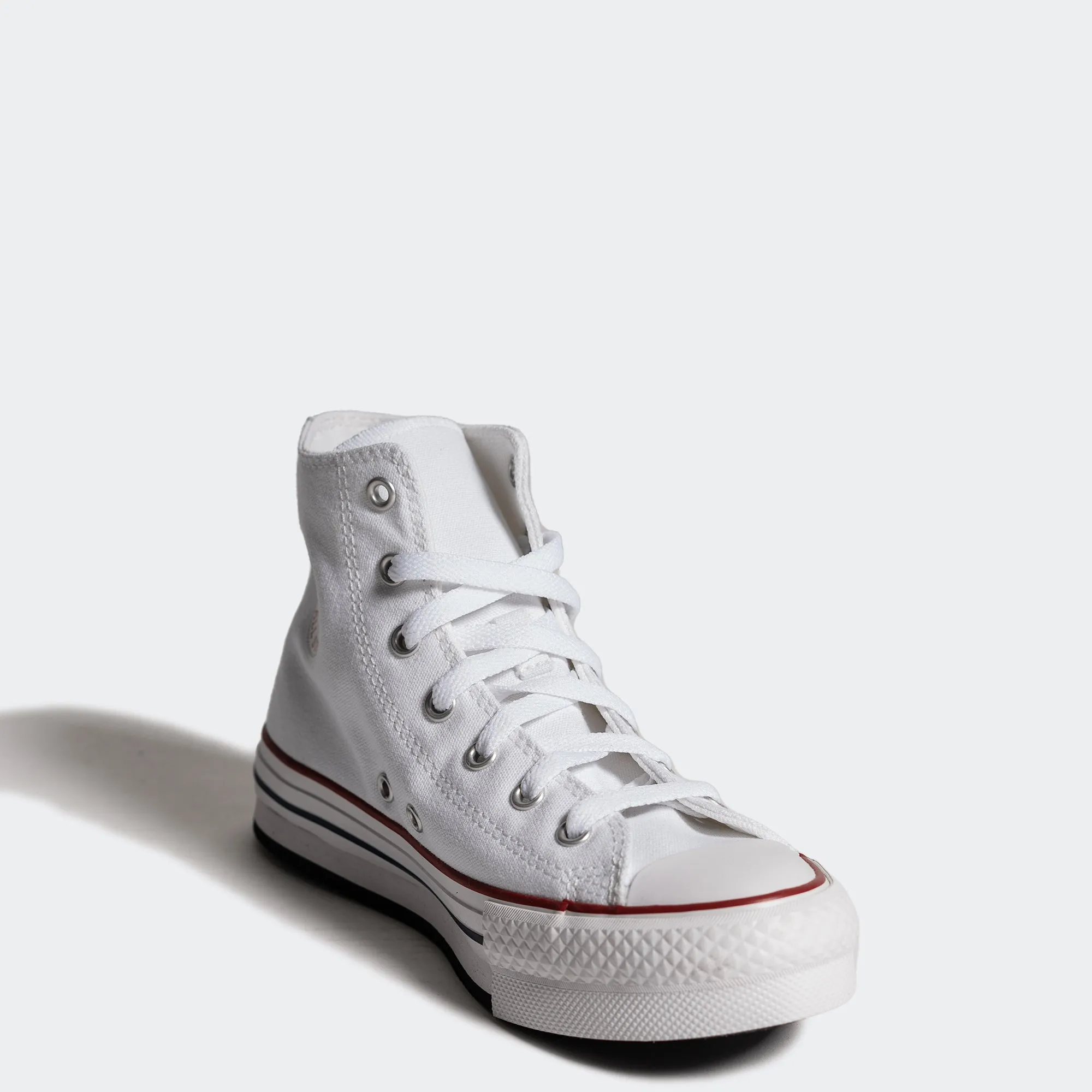 Big Kid Converse Chuck Taylor All Star Lift Platform White