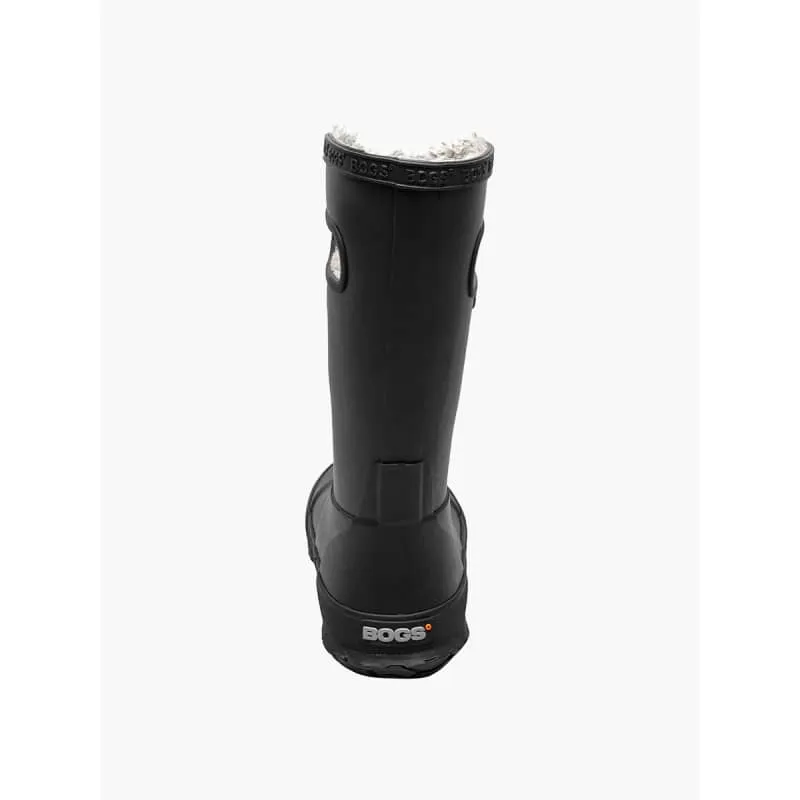 BOGS KIDS RAINBOOT PLUSH - BLACK