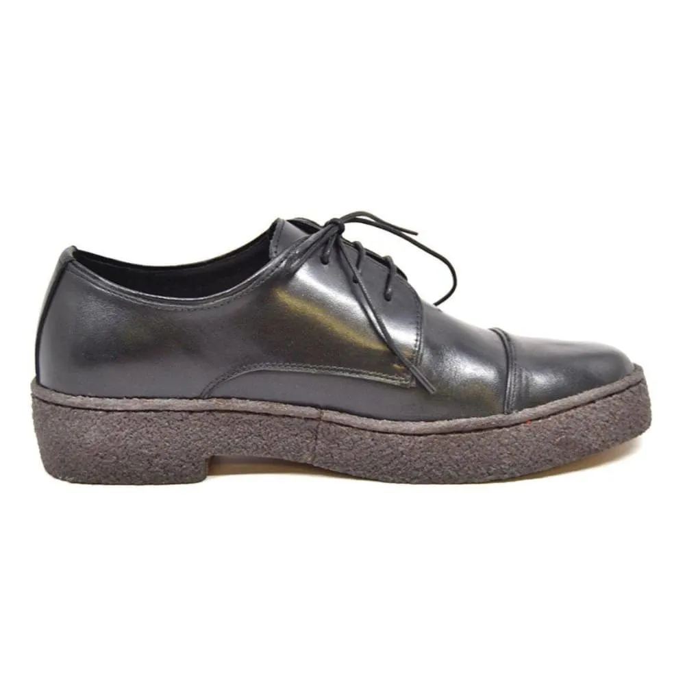 British Walkers Playboy Low Top Cap Toe Men's Black Leather and Suede
