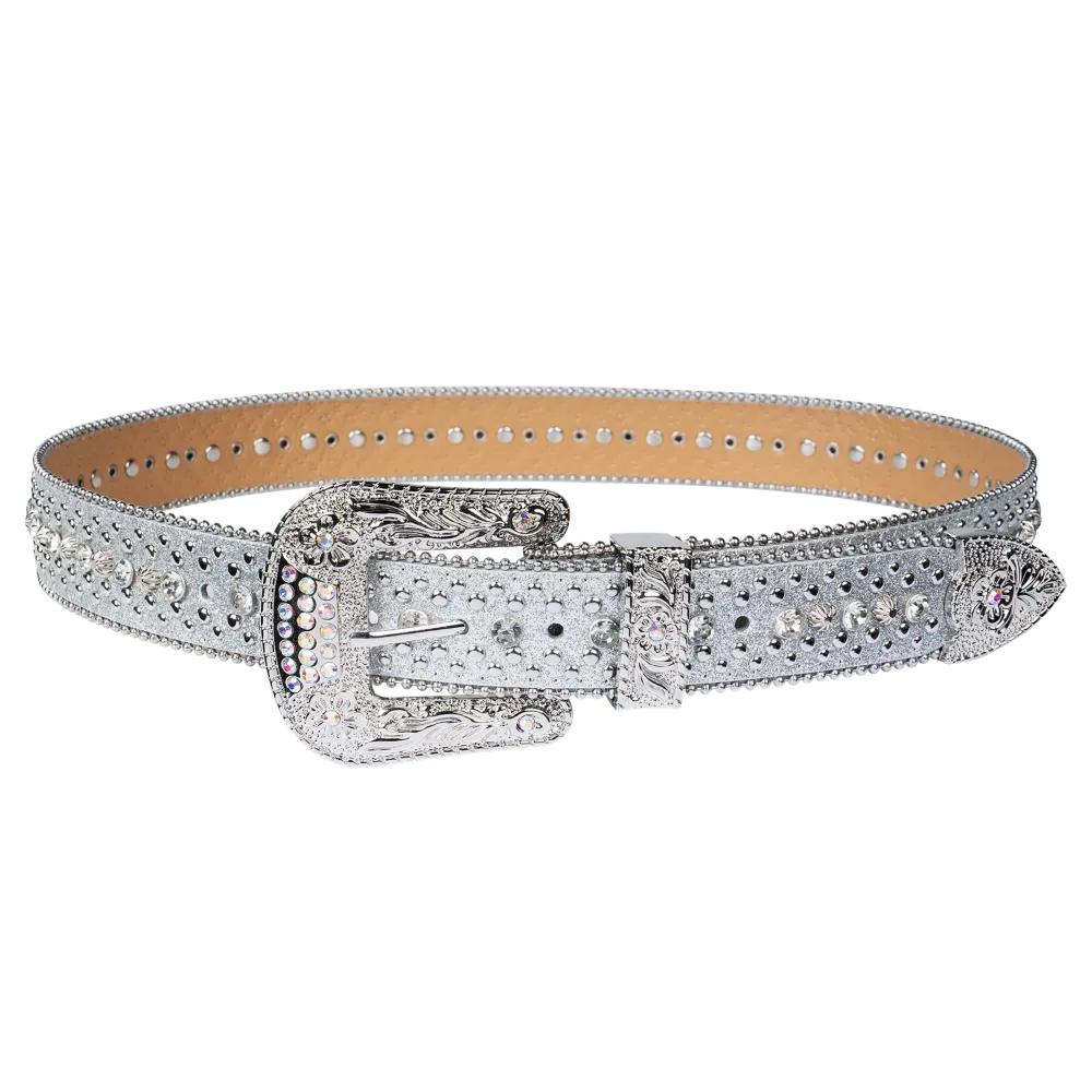 Dream Apparel Premium Strap Men Women Fashion Bling Bling Rhinestones Crystal Diamond Belts