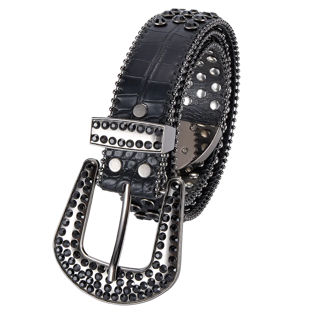 Dream Apparel Premium Strap Men Women Western Fashion Bling Bling Rhinestones Crystal Diamond Belts