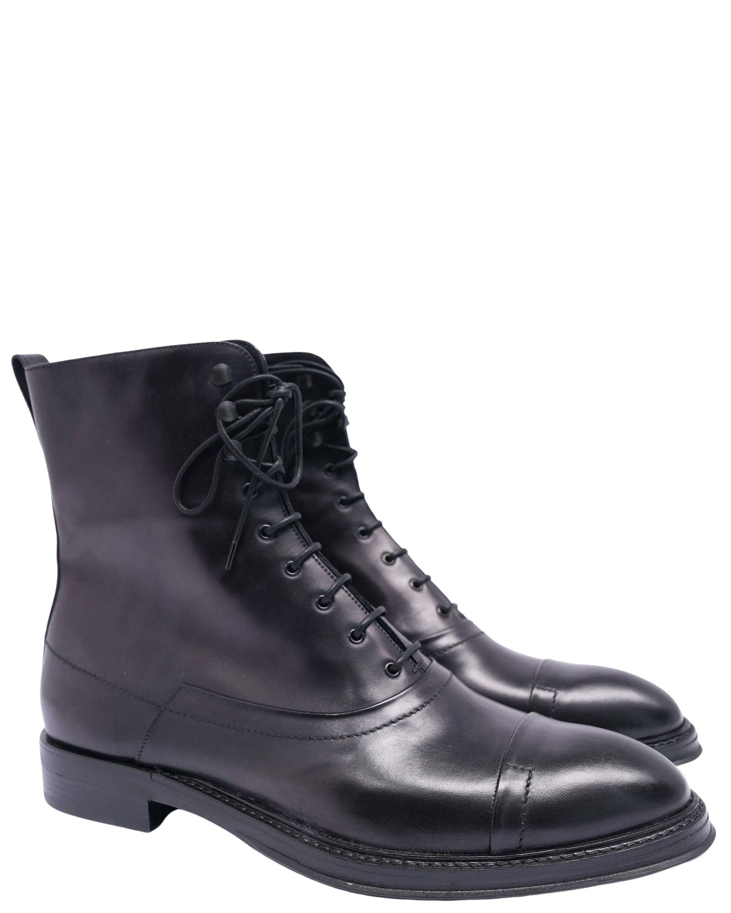 Eris Lace-Up Ankle Boots