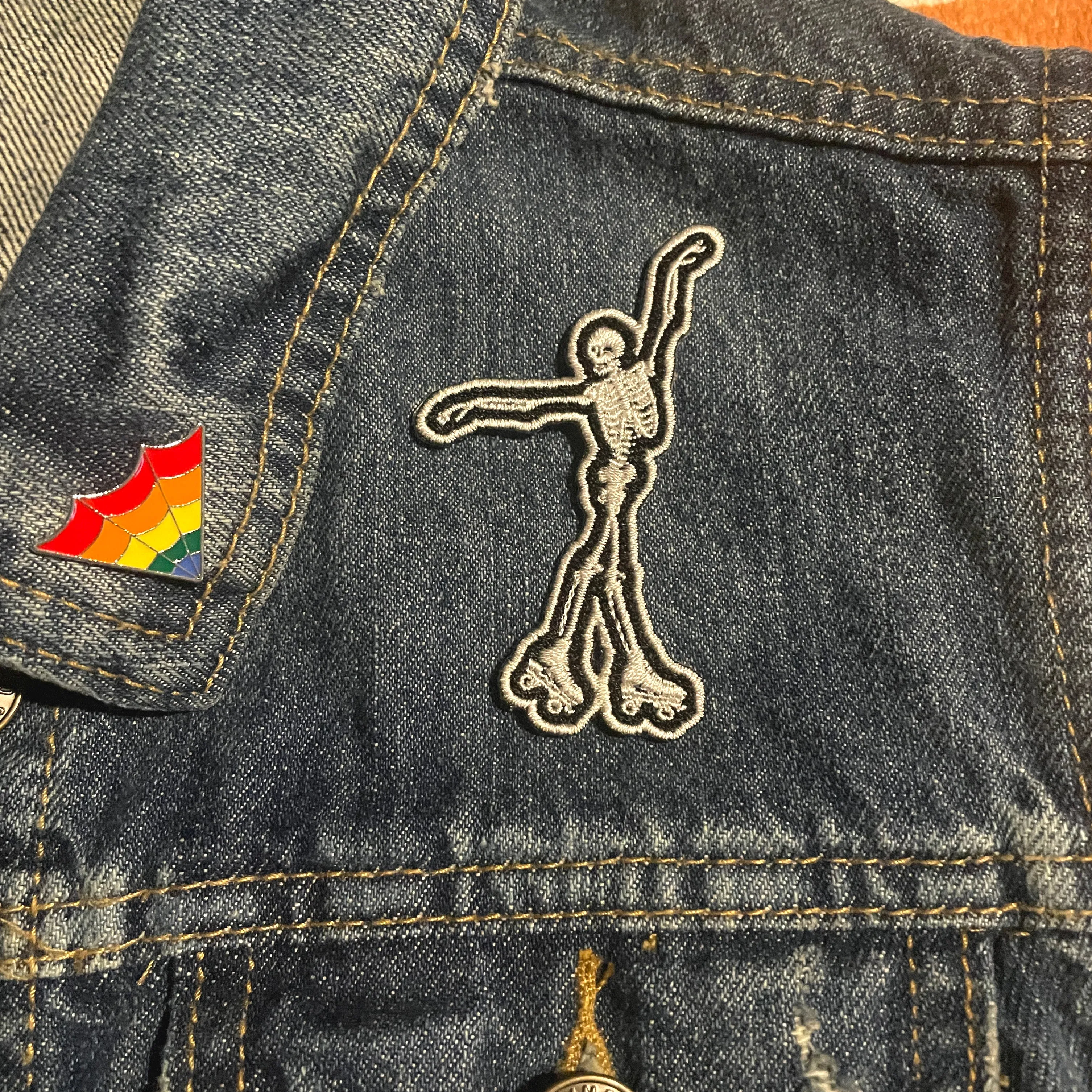 Feel it in Your Bones Embroidered Patch