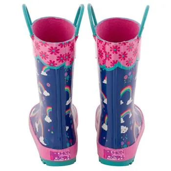 FINAL SALE - Rainbow All Over Print Rainboots