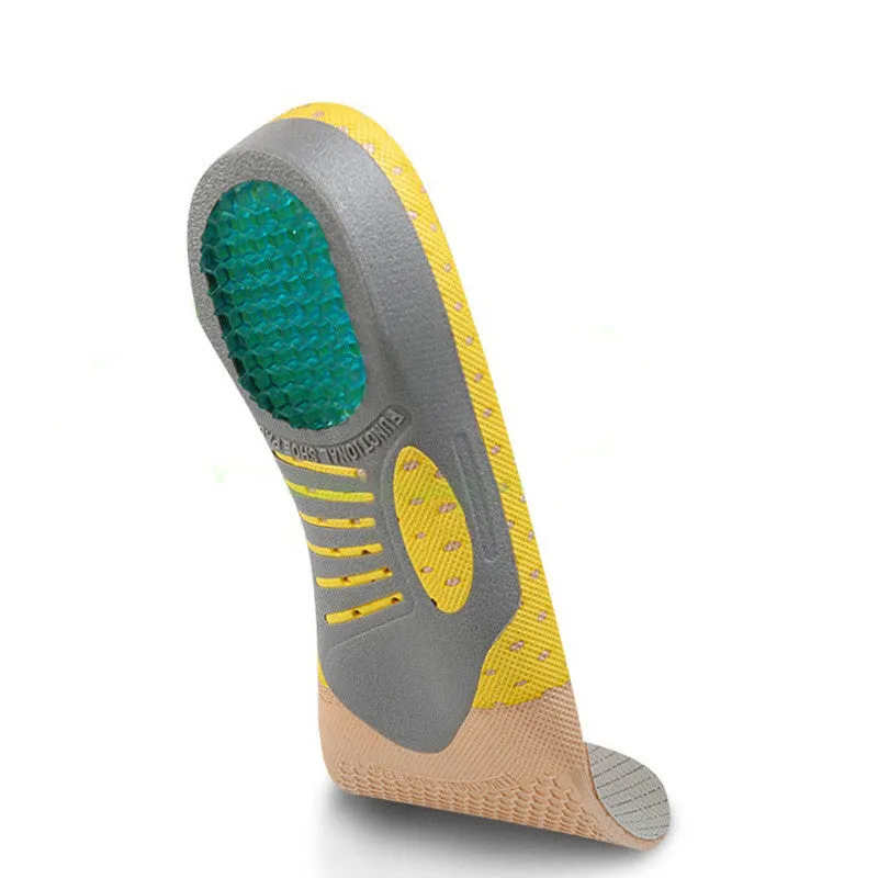 Footour Orthopedic Insoles Sports Insoles Shock Absorption Arch Support Running Shoe Sole Pads Inser