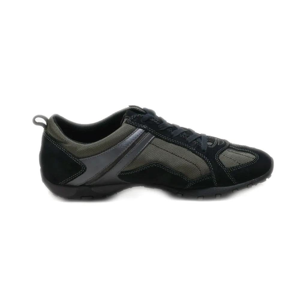 Geox Lace Ups Fabric Black Colour For Women