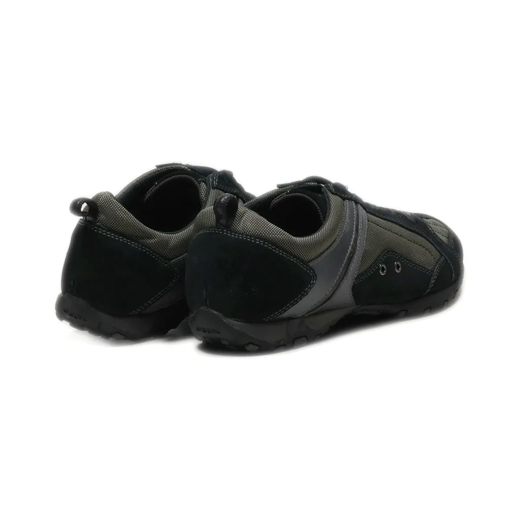 Geox Lace Ups Fabric Black Colour For Women