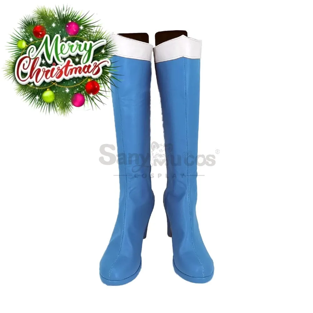 【In Stock】Anime Sailor Moon Cosplay Sailor Mercury Ami Mizuno Cosplay Shoes