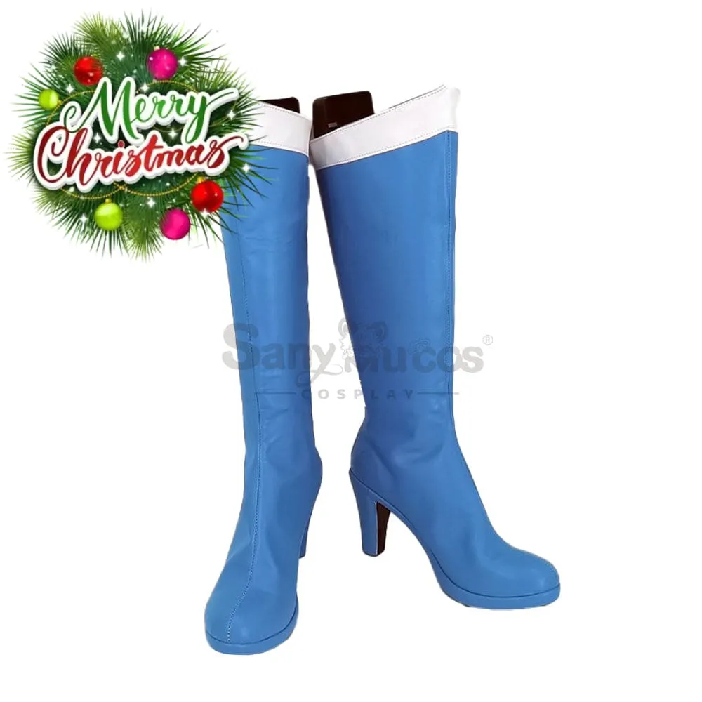 【In Stock】Anime Sailor Moon Cosplay Sailor Mercury Ami Mizuno Cosplay Shoes