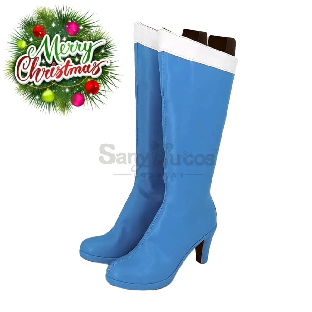 【In Stock】Anime Sailor Moon Cosplay Sailor Mercury Ami Mizuno Cosplay Shoes