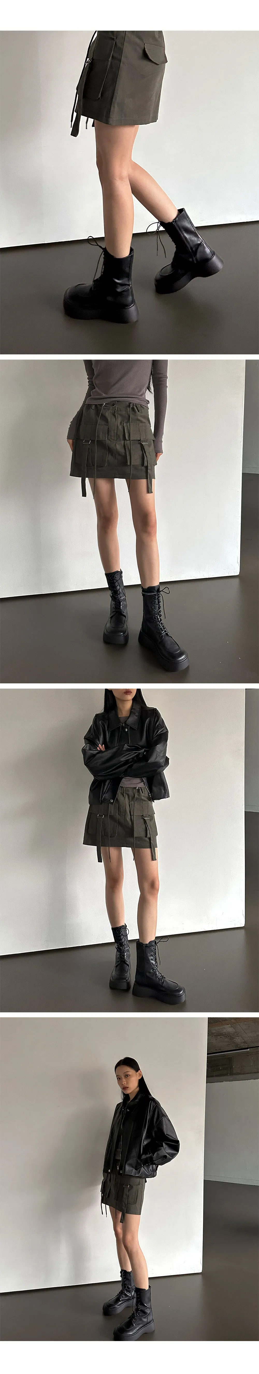 Joskaa Kitty Lace Up Boots