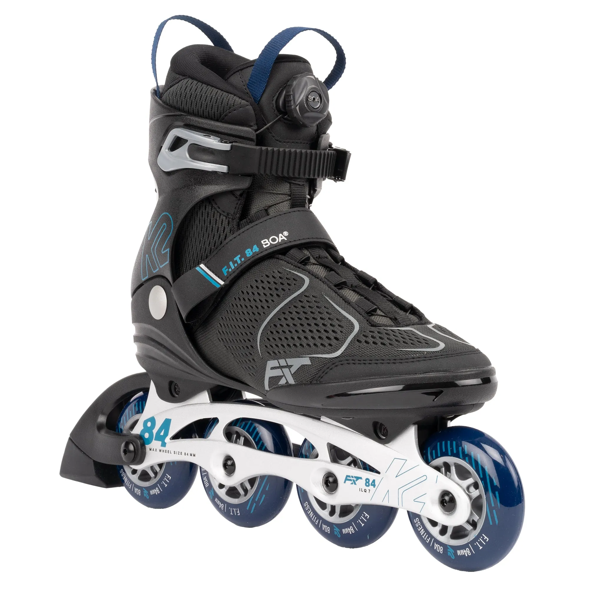 K2 F.I.T. 84 Boa Gray Mens Inline Skates