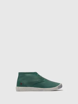 Lace-up Ankle Boots INDIRA GREEN