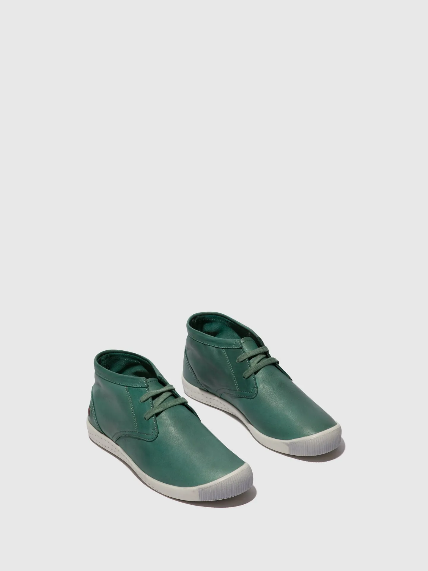 Lace-up Ankle Boots INDIRA GREEN