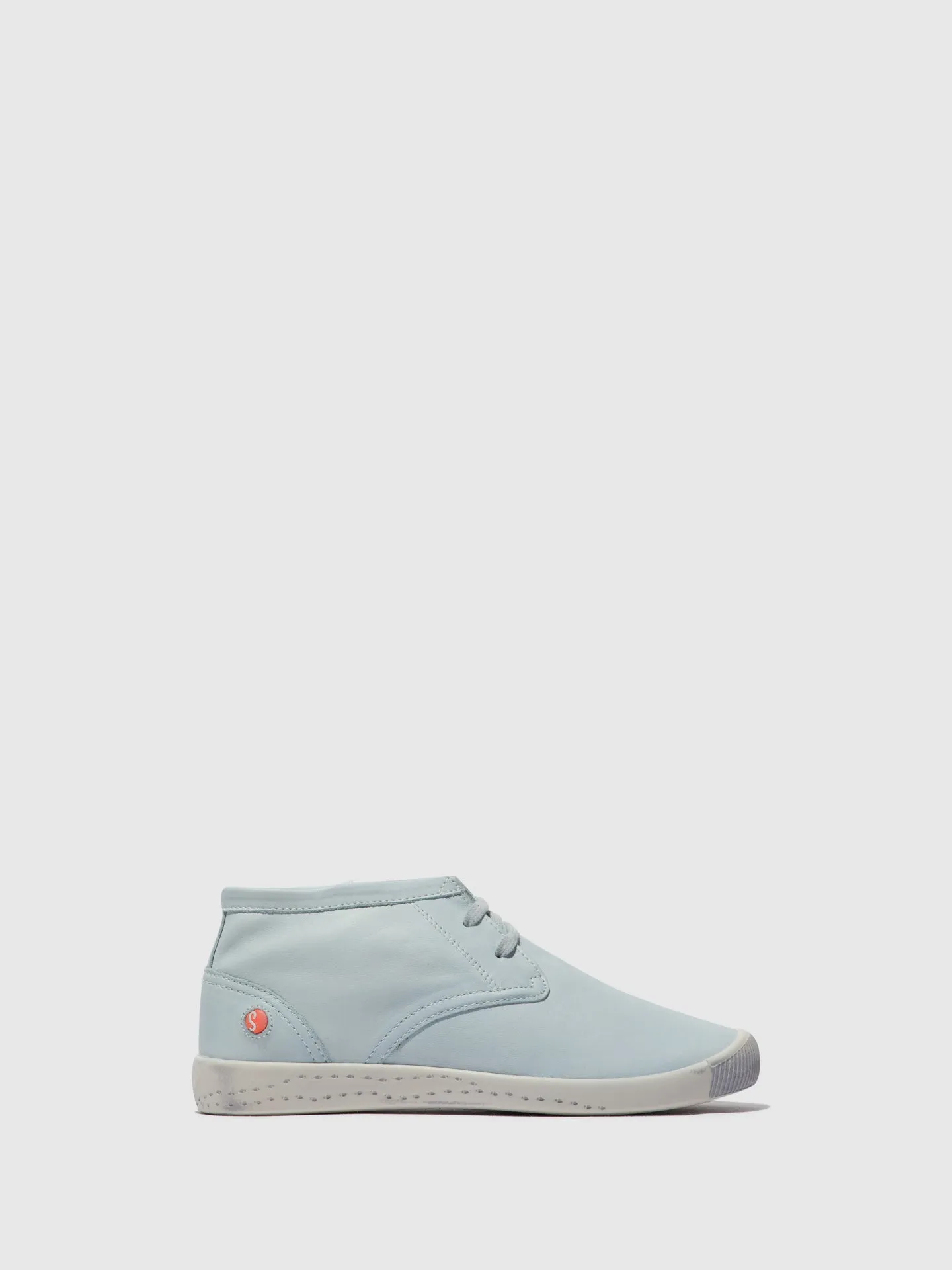 Lace-up Ankle Boots INDIRA LIGHT BLUE