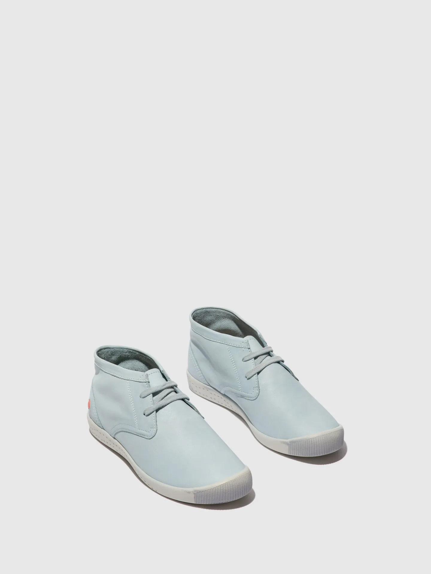 Lace-up Ankle Boots INDIRA LIGHT BLUE