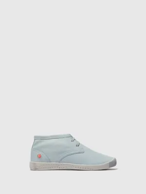 Lace-up Ankle Boots INDIRA LIGHT BLUE