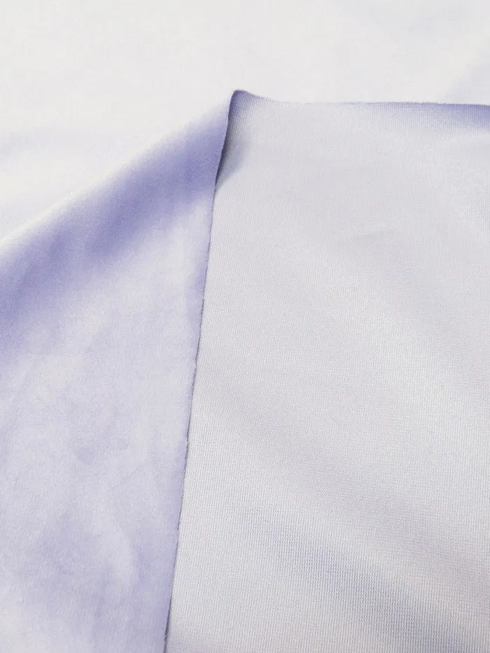 Matte Butter Velvet Drapery Upholstery Fabric / Navy Blue / Sold By The Yard