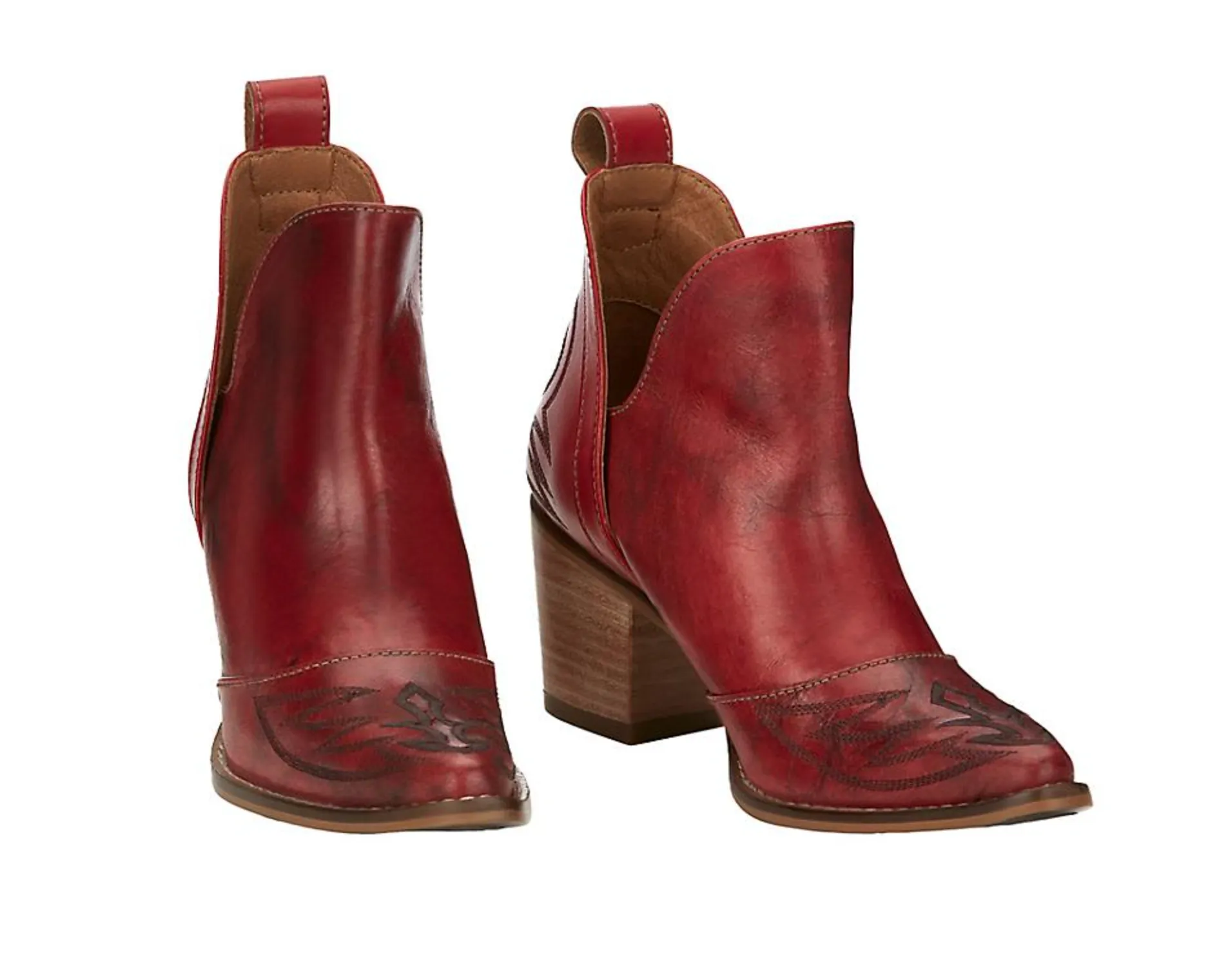 ME1922 - Nocona Women's Micki Scarlet SM Cowhide Boots