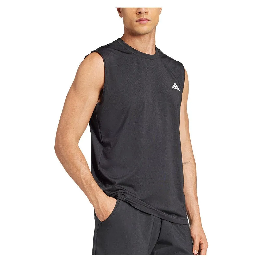 Men`s Club Tennis Top Black