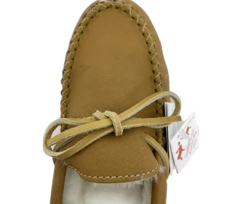 Moccasins Moosehide Sheepskin Lined Men's🍁