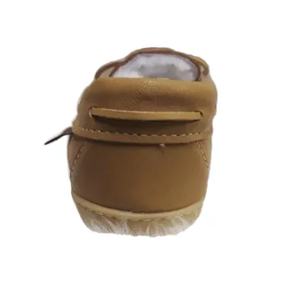 Moccasins Moosehide Sheepskin Lined Men's🍁