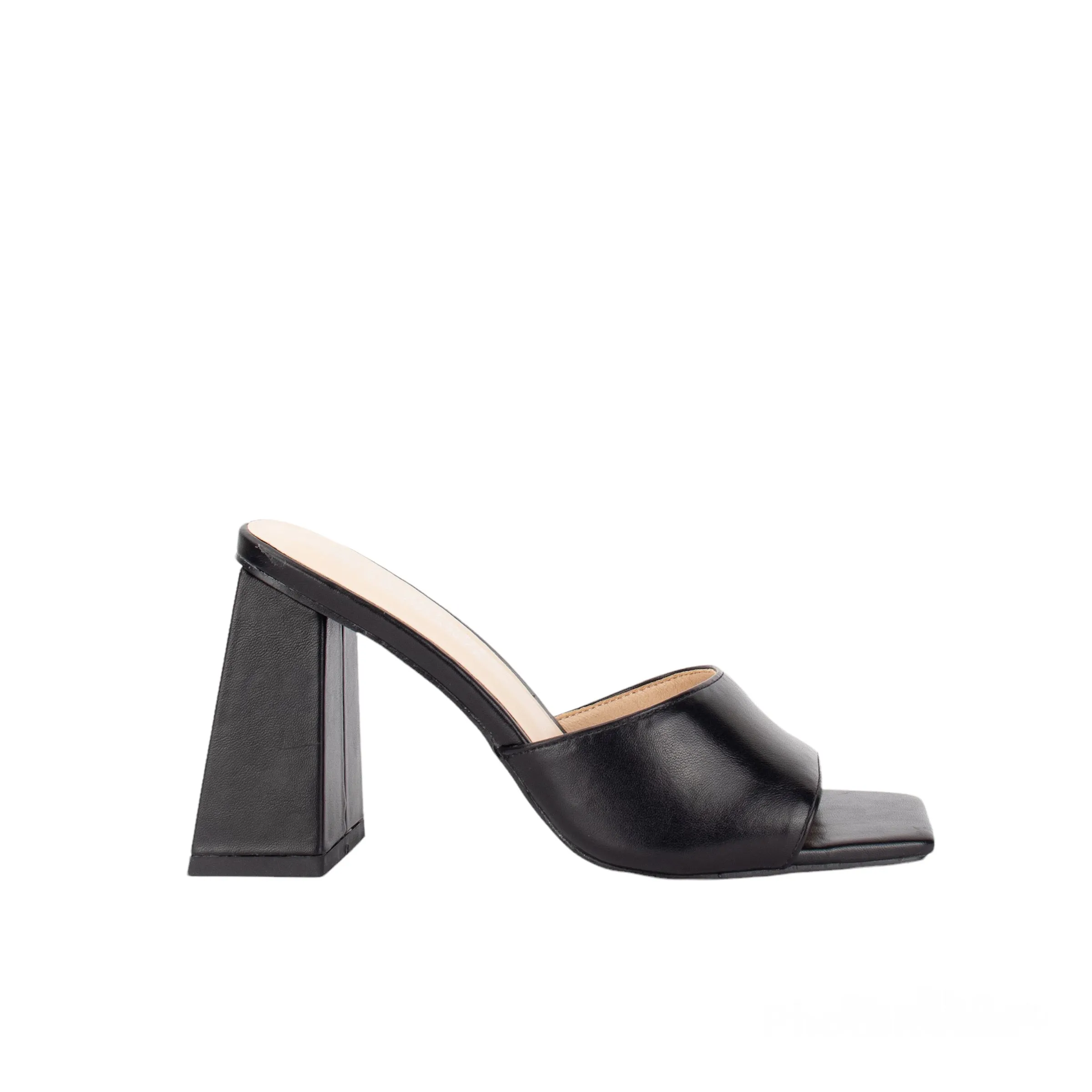 Moda block heel mules - Black