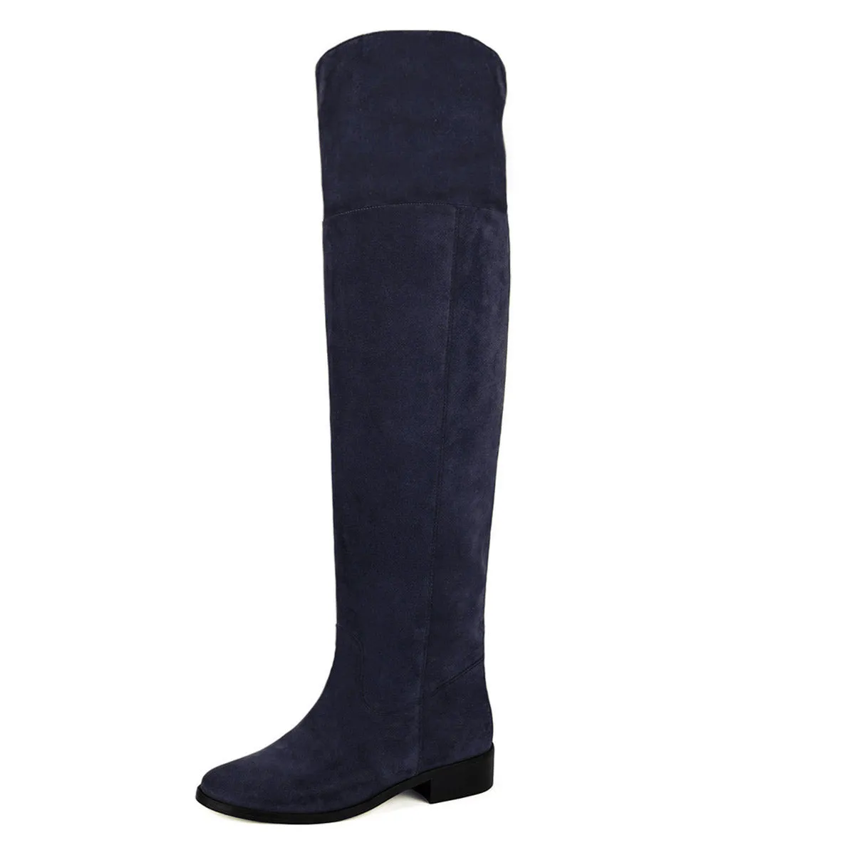 Mora suede, night blue