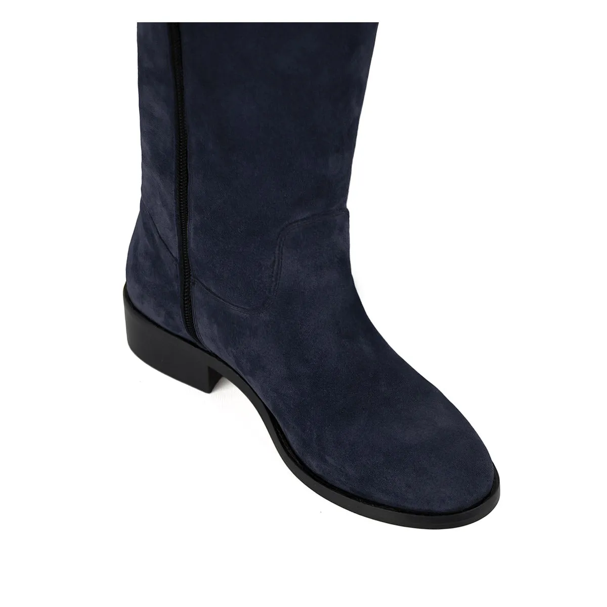 Mora suede, night blue
