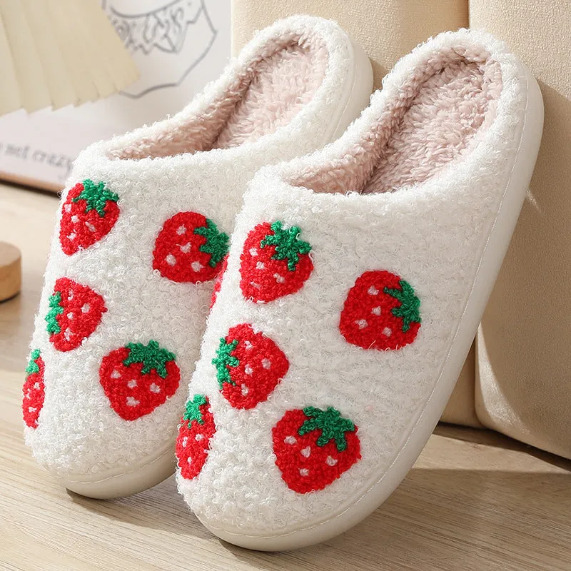 Nanccy Plush Warm  Soft Slippers