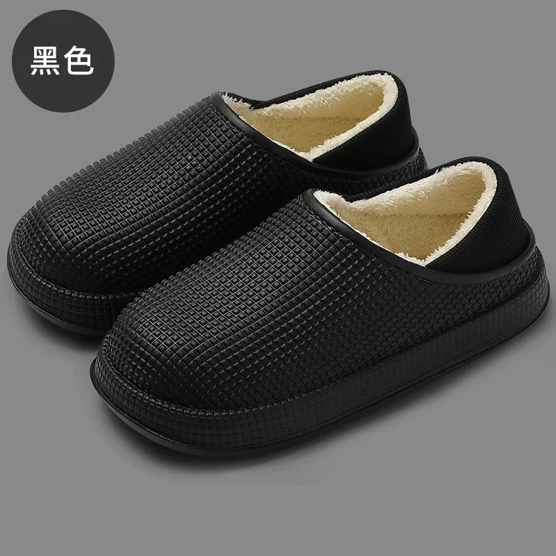 Nanccy Waterproof Plush Thick Sole Warm Shoes