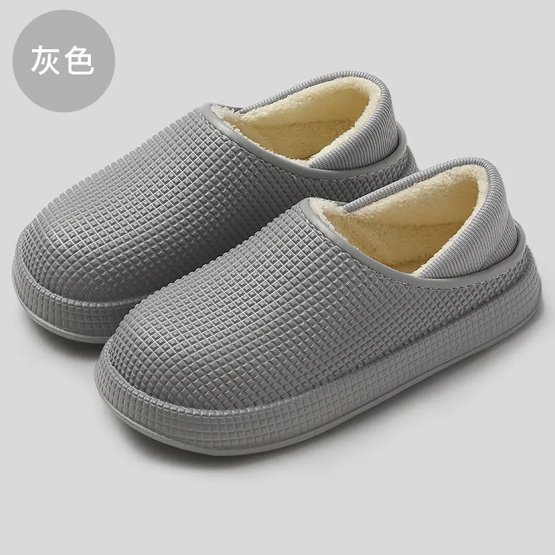 Nanccy Waterproof Plush Thick Sole Warm Shoes