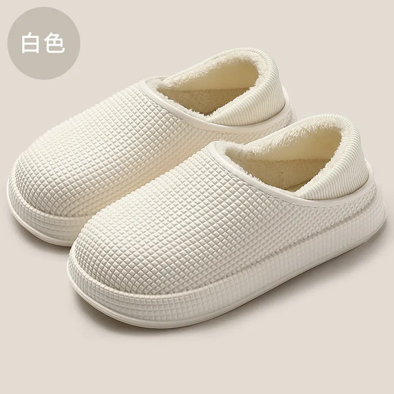 Nanccy Waterproof Plush Thick Sole Warm Shoes