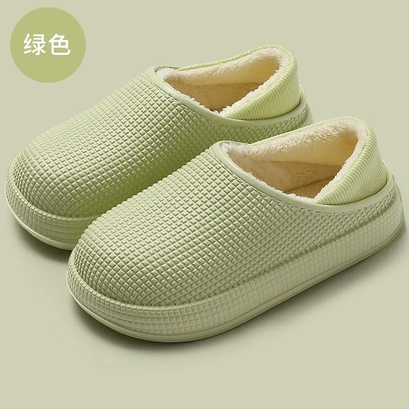Nanccy Waterproof Plush Thick Sole Warm Shoes