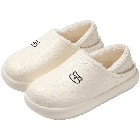 Nanccy Waterproof Plush Thick Sole Warm Shoes