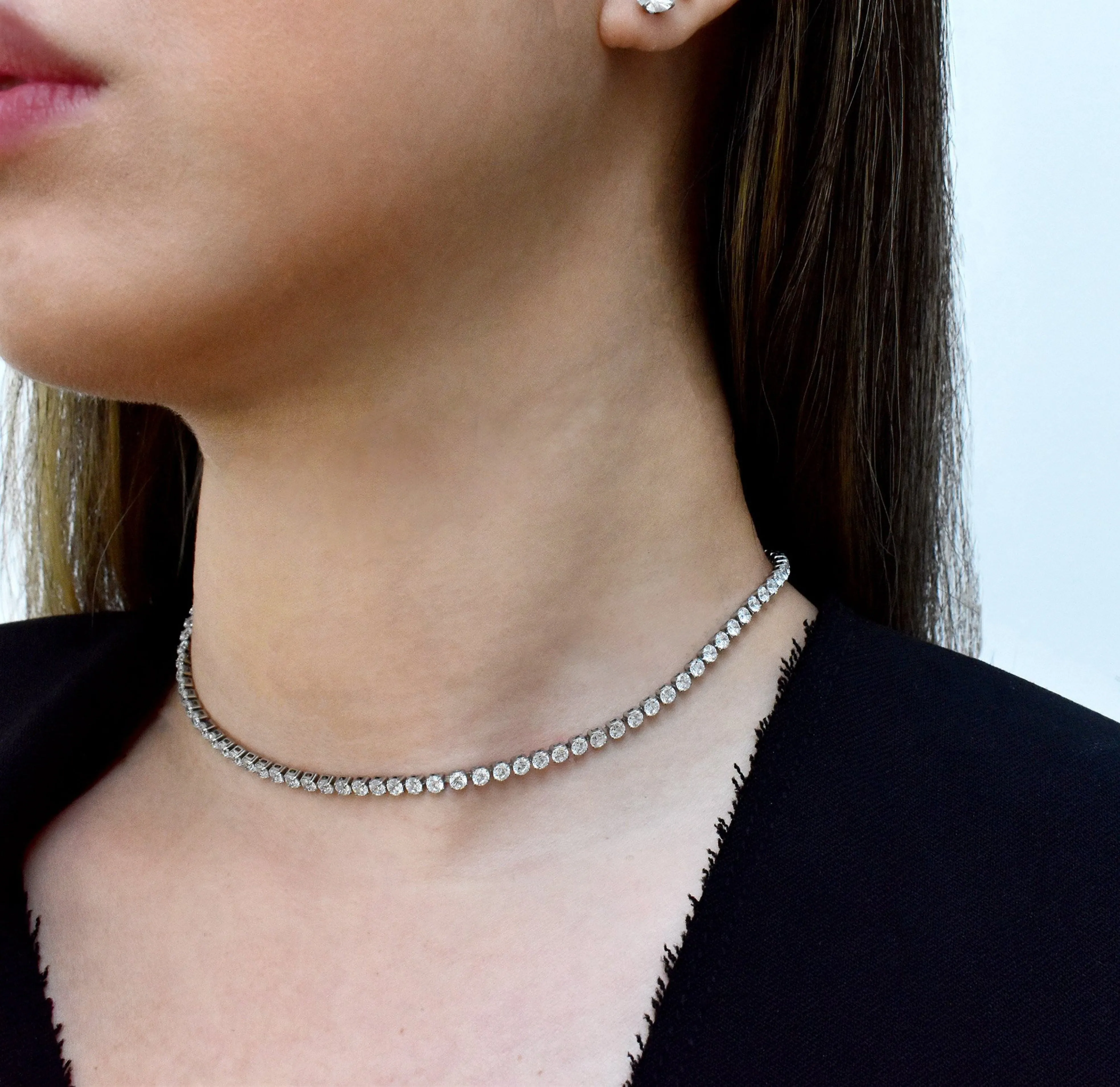 PARIS TENNIS CHOKER NECKLACE
