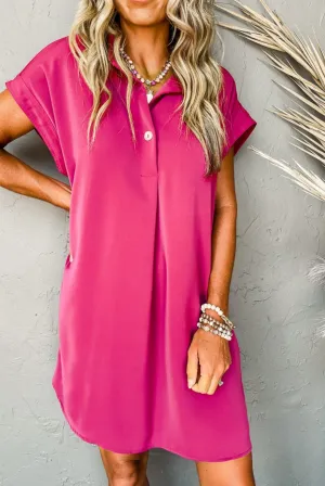 Pick The Pink T-Shirt Dress
