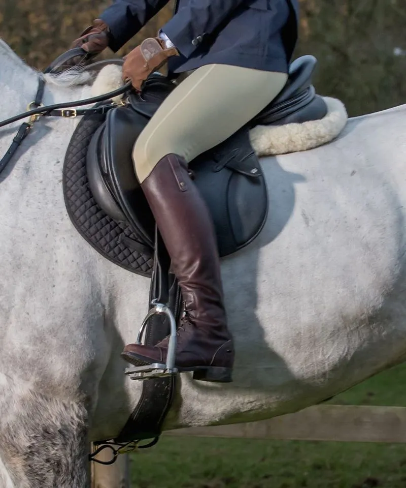 Pravins Sellier Traditional Wide Stirrup Leathers