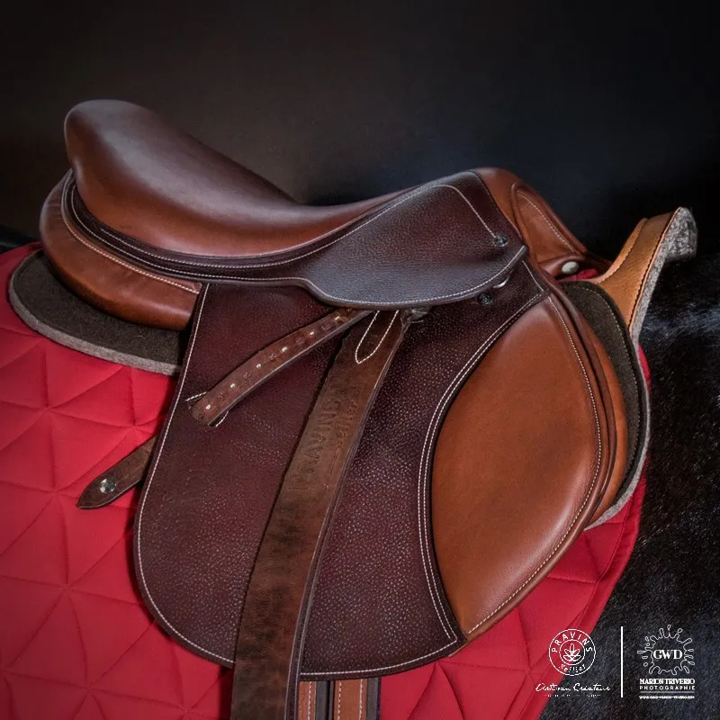 Pravins Sellier Traditional Wide Stirrup Leathers