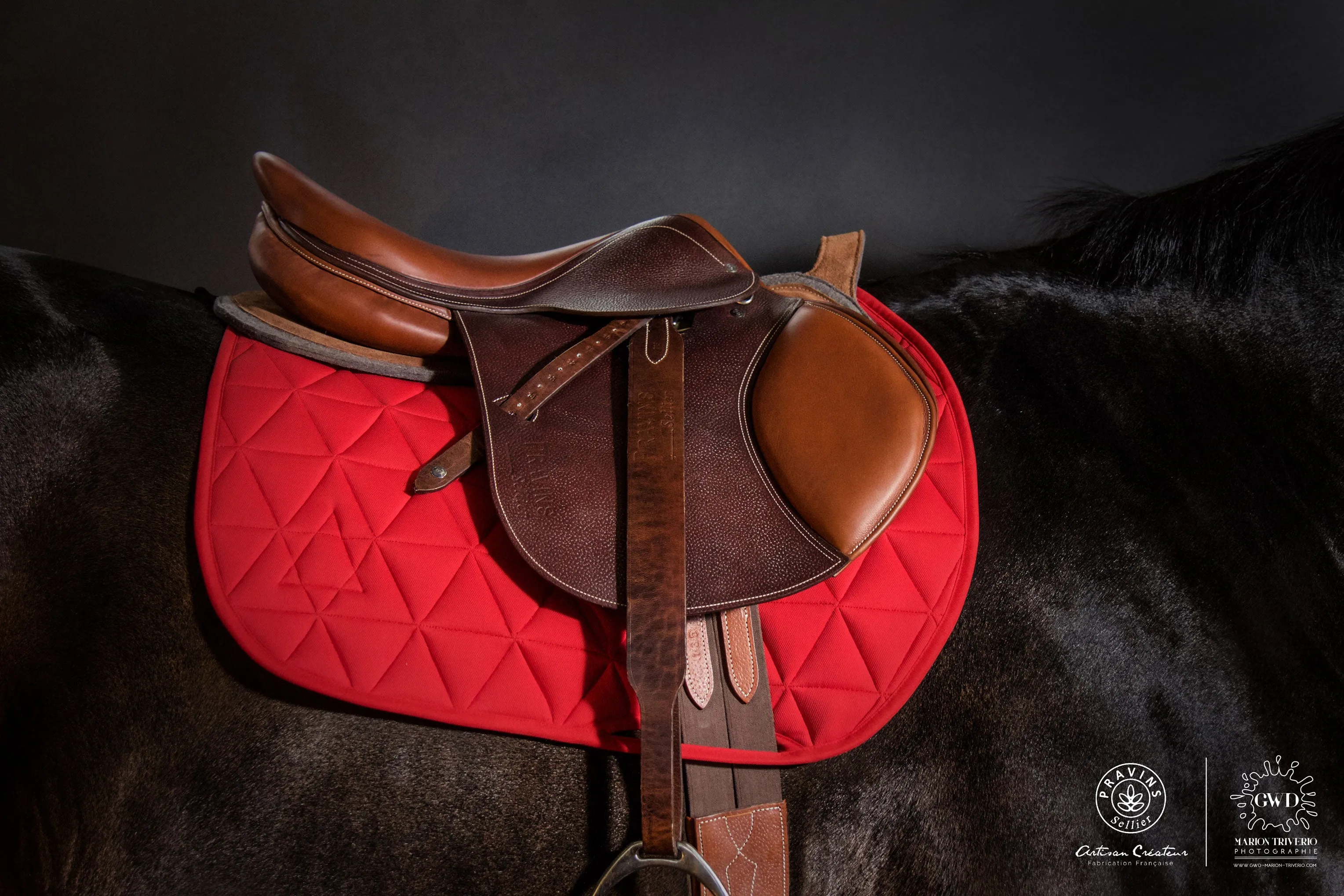 Pravins Sellier Traditional Wide Stirrup Leathers