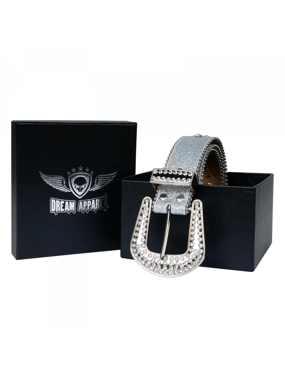 Premium Straps Men Women Western Fashion Bling Rhinestones Crystal Diamond Belt